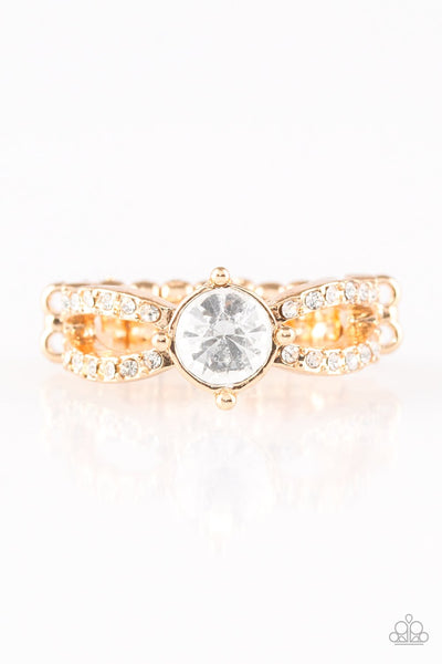 Ever Elegant - Gold Ring - Paparazzi