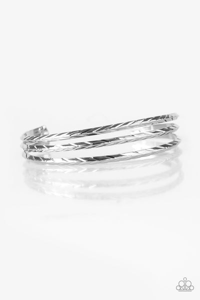 Eastern Empire - Silver Bracelet - Cuff - Paparazzi