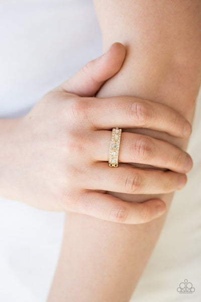 Get The LOOT - Gold Ring - Paparazzi