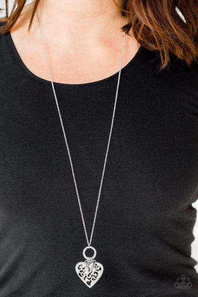 Romeo Romance - White Necklace - Paparazzi
