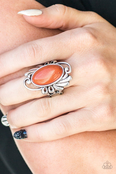 Sedona Sunset - Orange Ring - Paparazzi
