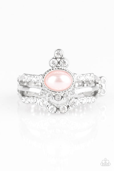 Timeless Tiaras - Pink Ring - Paparazzi