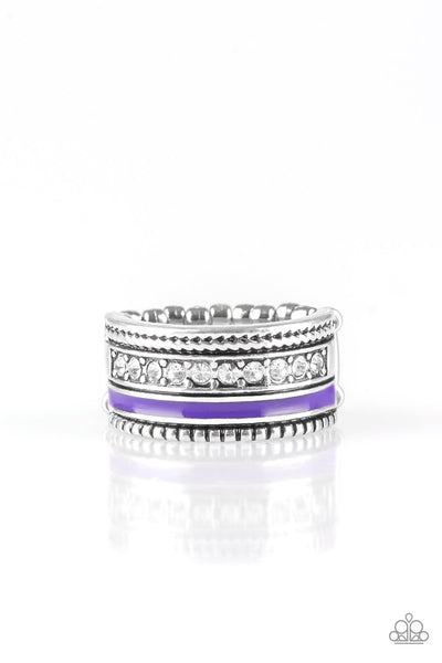 Rich Rogue - Purple Ring - Paparazzi