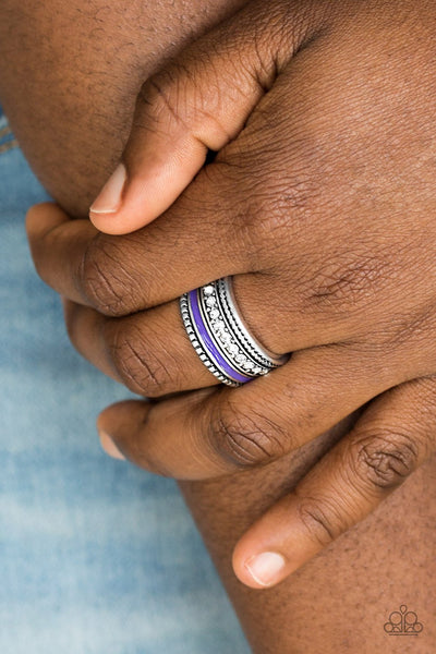 Rich Rogue - Purple Ring - Paparazzi