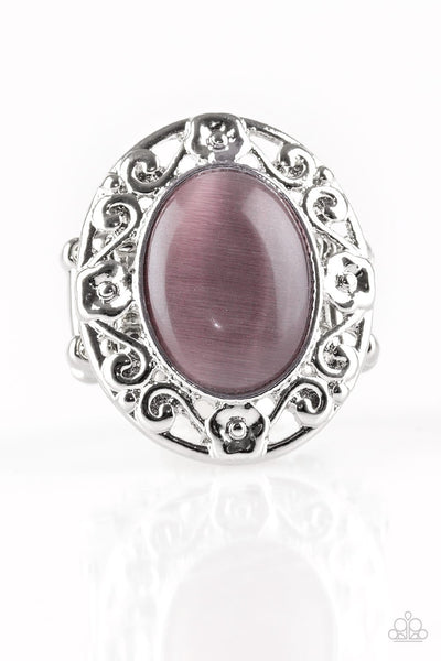 Moonlit Marigold - Purple Ring - Paparazzi