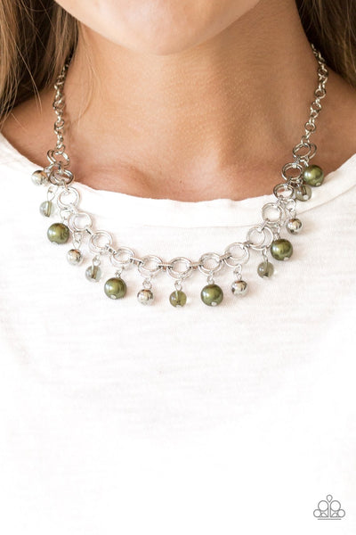 Fiercely Fancy - Green Necklace - Paparazzi