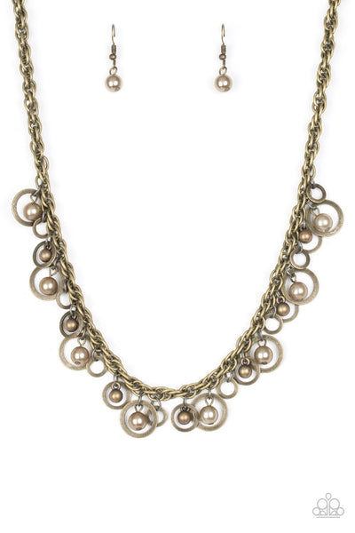 Shipwreck Style - Brass Necklace - Paparazzi