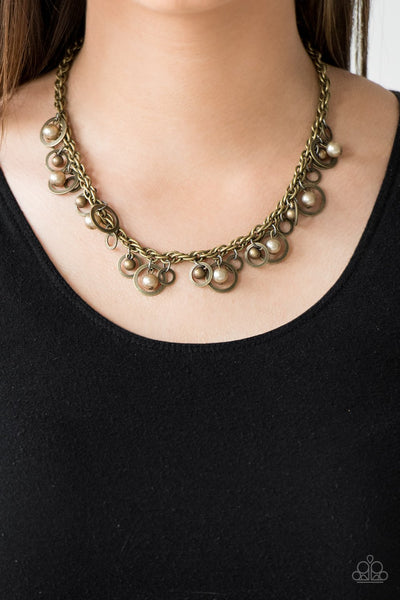 Shipwreck Style - Brass Necklace - Paparazzi
