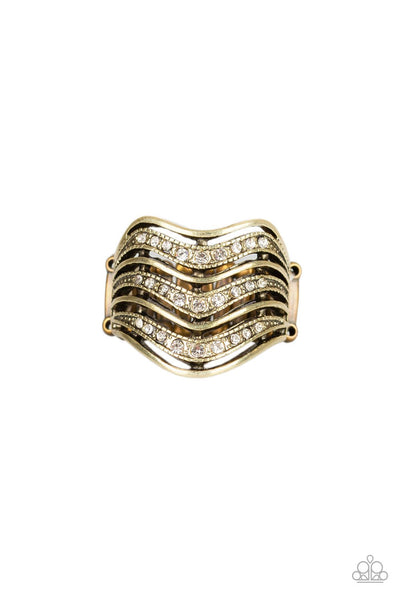 Fashion Finance - Brass Ring - Paparazzi