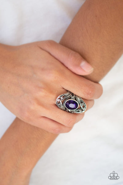 Red Carpet Rebel - Purple Ring - Paparazzi