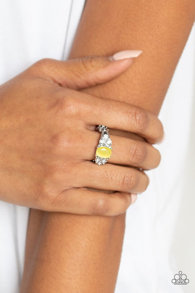 Extra Spark-tacular - Yellow Ring - Paparazzi
