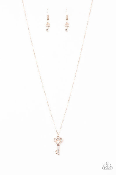 Lock Up Your Valuables - Rose Gold