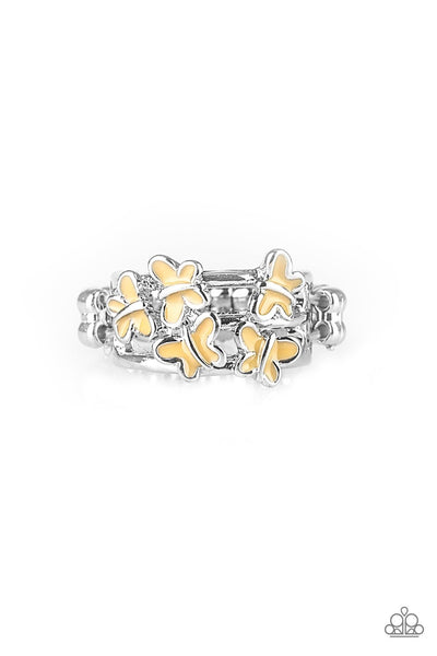 Fluttering Fashion - Brown Ring - Paparazzi