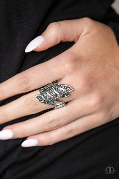 Majestically Monte Carlo - Silver Ring - Paparazzi