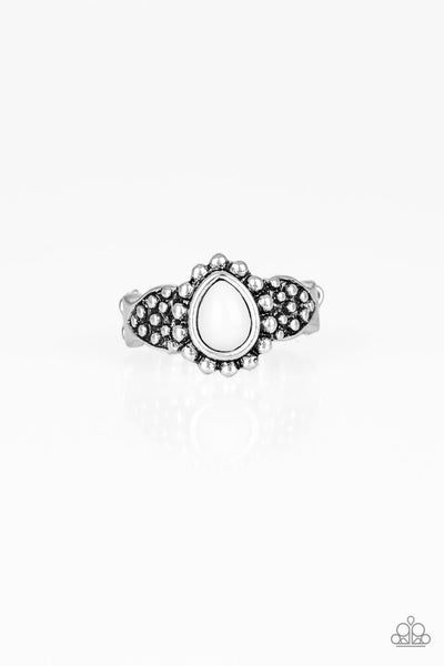 Pep Talk - SilverRing - Paparazzi