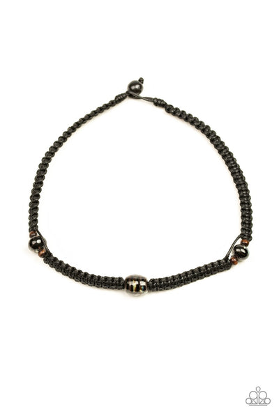 Rate Of Climb -  Urban Black Necklace - Paparazzi