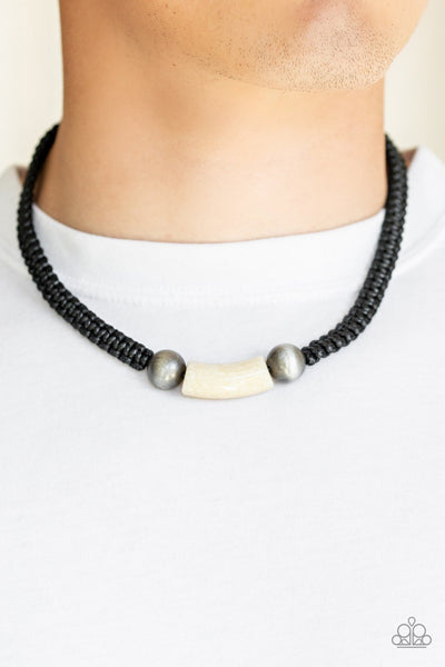 Gone Adventuring - Urban Black Necklace - Paparazzi