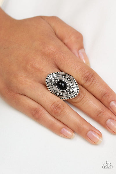 Rogue Ramble - Black Ring - Paparazzi