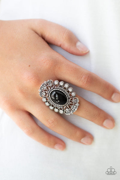Radiantly Regal - Black Ring - Paparazzi