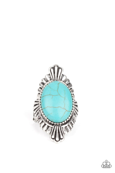 Pioneer Party - Blue Ring - Paparazzi