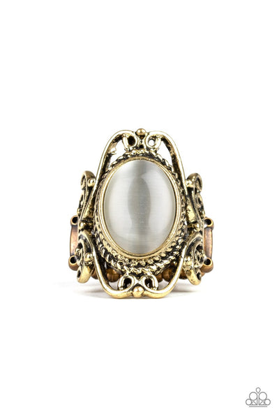 Fairytale Flair - Brass Ring - Paparazzi