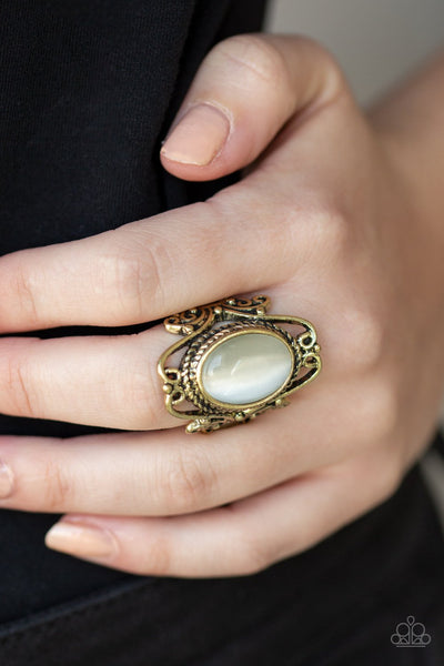 Fairytale Flair - Brass Ring - Paparazzi