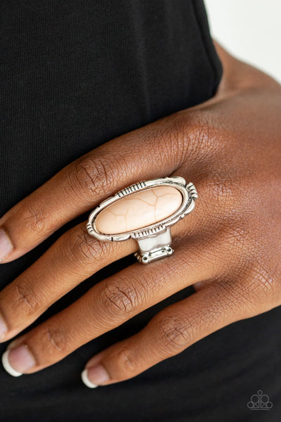 Desert Thirst - Brown Ring - Paparazzi
