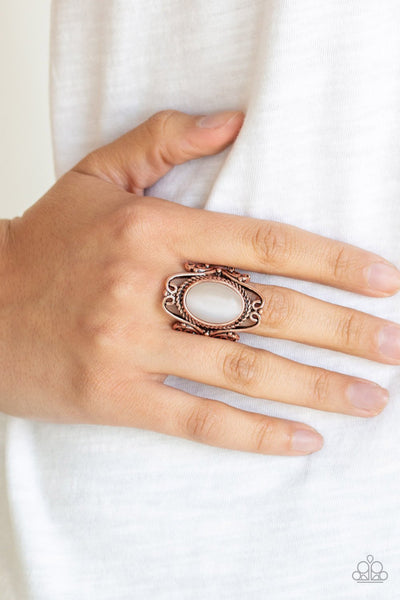 Fairytale Flair - Copper Ring - Paparazzi