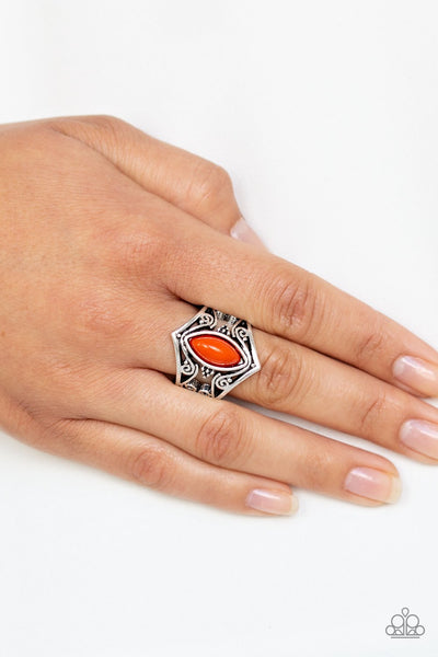 Roamin Rogue - Orange Ring - Paparazzi
