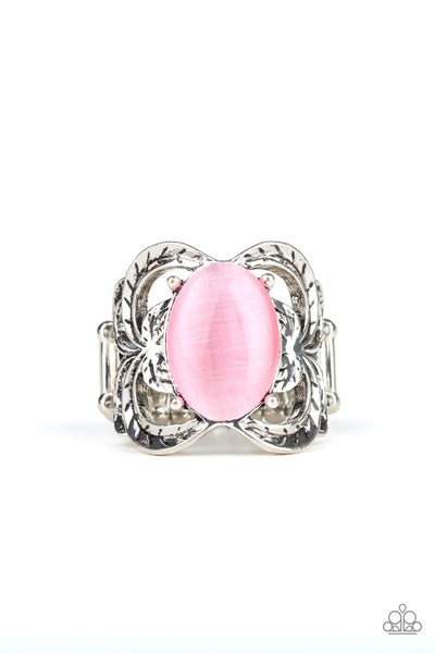 Go For Glow - Pink Ring - Paparazzi
