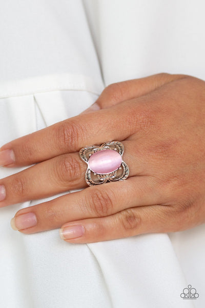 Go For Glow - Pink Ring - Paparazzi