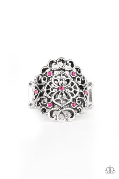 Grenada Gardens - Pink Ring - Paparazzi