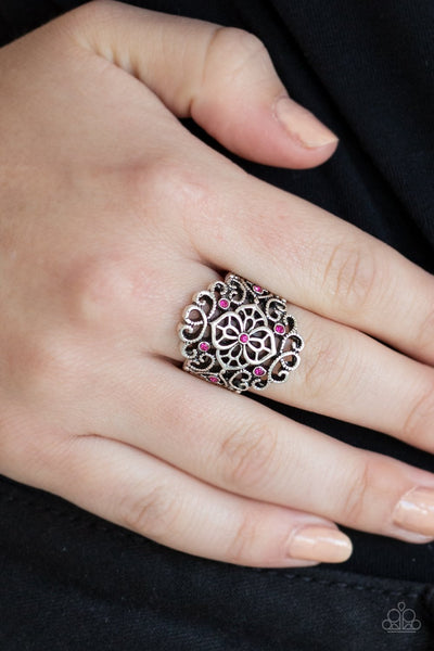 Grenada Gardens - Pink Ring - Paparazzi