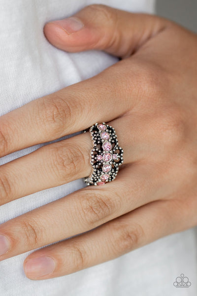 GLOW Your Mind - Pink Ring - Paparazzi