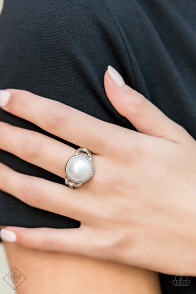 Pearl Powerhouse - White Ring - Paparazzi