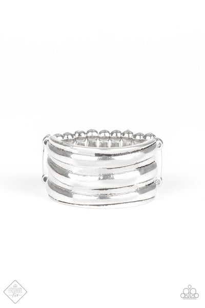 Rough Around The Edges - Silver Ring - Paparazzi