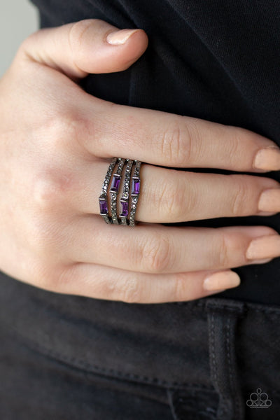Royal Reflections - Purple Ring - Paparazzi