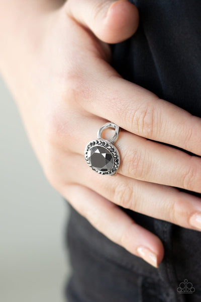 Its Gonna GLOW! - Silver Ring - Paparazzi