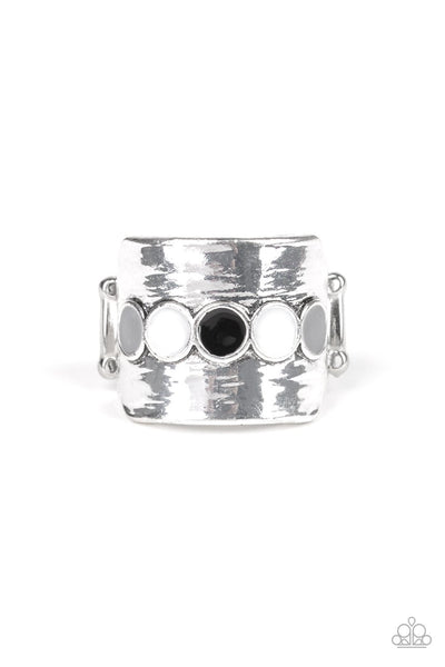Dusky Dunes - White Ring - Paparazzi