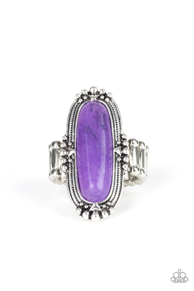 Desert Tranquility - Purple Ring - Paparazzi
