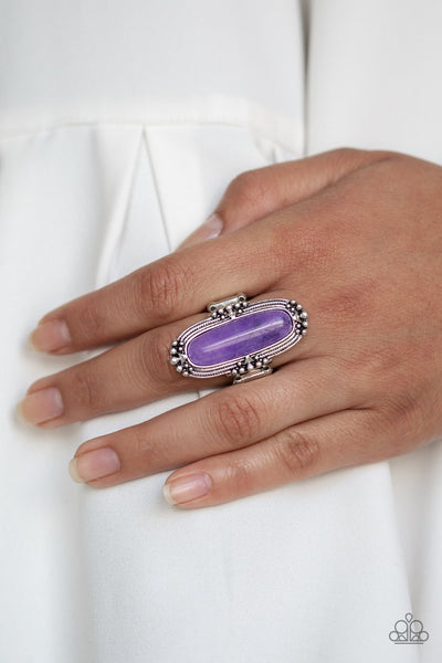 Desert Tranquility - Purple Ring - Paparazzi