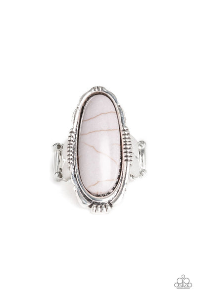 Desert Thirst - Silver Ring - Paparazzi