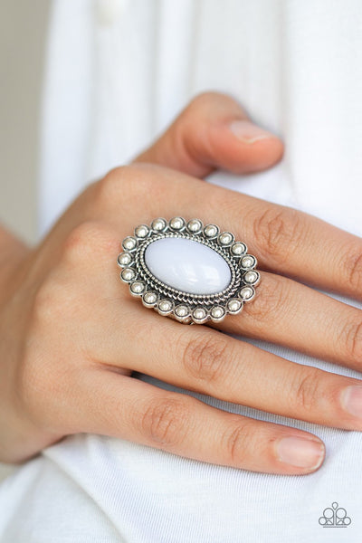 Ready To Pop - Silver Ring - Paparazzi