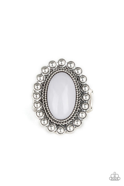 Ready To Pop - Silver Ring - Paparazzi