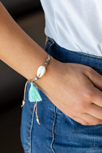 SEA If I Care - Green Adjustable Bracelet - Paparzzi