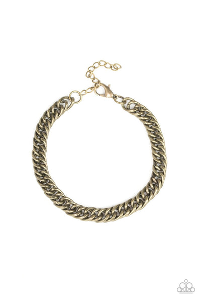 Next Man Up - Urban Brass Bracelet - Men's - Paparazzi