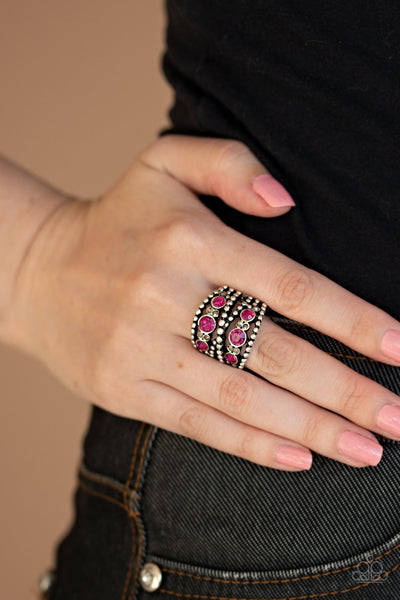 Prismatic Powerhouse - Pink Ring - Paparazzi