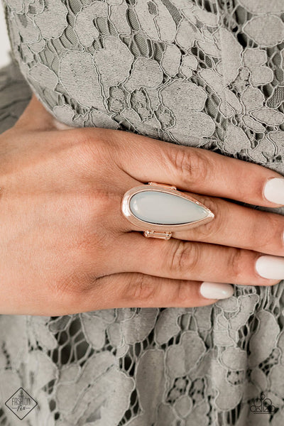 Opal Oasis - White Ring - Paparazzi