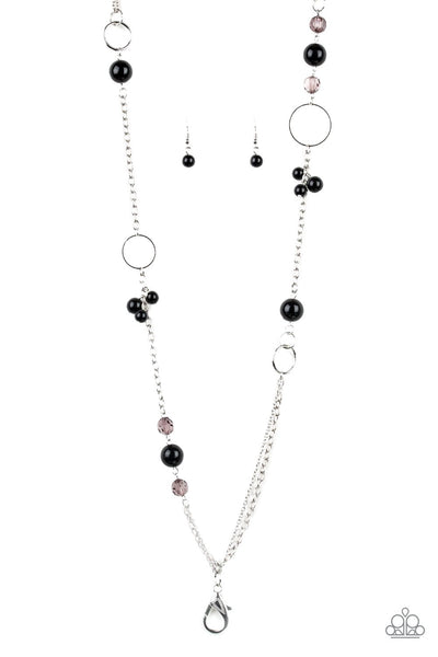 Pageant Princess - Black Necklace - Paparazzi