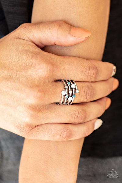 Saguaro Skies - White Ring - Paparazzi